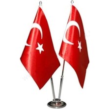 (2li) Masa Bayrak Direği