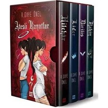 TeknoKapsül Ateşli Kanatlar Serisi Kutulu 4 Kitap Takım
