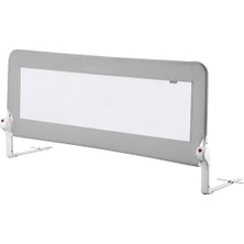 150 * 65 cm Gri Renk Yatak Bariyeri, Yatak Korkuluğu