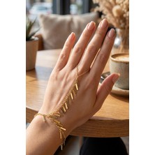 Alkasaz Gold Renk Pirinç Sarkıt Plaka Model Şahmeran 5886 - ALKHBY9253-1966