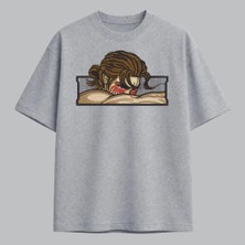 Eren Yeager Attack On Titan Anime Nakışlı Tişört Unisex %100 Pamuk