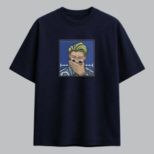 Kento Nanami Jujutsu Kaisen Anime Nakışlı Tişört Unisex %100 Pamuk