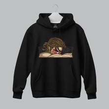 Eren Yeager Attack On Titan Anime Nakışlı Kapüşonlu Sweatshirt Unisex Hoodie