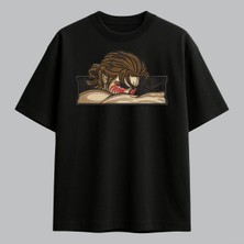 Eren Yeager Attack On Titan Anime Nakışlı Tişört Unisex %100 Pamuk