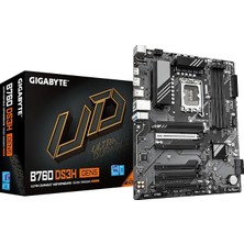 B760 DS3H LGA1700 Ddr5 7600MHZ(OC) Pcıe 5.0 M.2 Nvme Gigabit Lan Atx Anakart