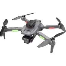 Alpha Store M3 Katlanır Drone - Çift Bataryalı Çift Kamera Optik Akış Konumlandırma Fırçasız Motor Akıllı Drone(Taşıma Çantalı)