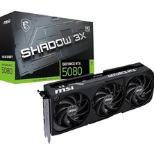VGA Geforce Rtx 5080 16G Shadow 3x Oc RTX5080 16GB Gdrr7 256 B DX12 Pcıe 5.0 X16 (3xdp 1xhdmı)