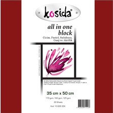 All In One Blok 35X50CM 30 Yaprak