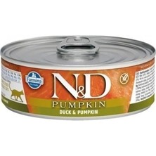 N&d Pumpkin Balkabaklı Ördekli Tahılsız Yetişkin Kedi Konservesi 70GR