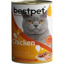 Bestpet Tavuklu Yetişkin Kedi Konservesi 400GR