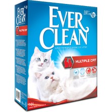 ‎Ever Clean Ever Clean Multiple Çoklu Kullanıma Uygun Kedi Kumu 10LT