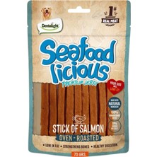 Dentalight Seafood Licious Kurutulmuş Somonlu Çubuk Köpek Ödül Maması 70GR