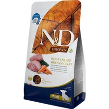 N&d Brown Kuzu Eti Spirulina ve Havuçlu Yavru Köpek Maması 1,5kg