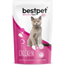 Bestpet Tavuklu ve Pirinçli Yavru Kedi Maması 1kg