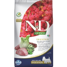 N&d Quinoa Digestion Kuzulu ve Kinoalı Mini Irk Yetişkin Köpek Maması 2,5kg