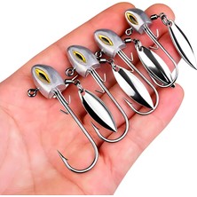 Hokkaido Jig Head,21.9 Gram,6/0 Iğne,3 Adet,yüksek Karbonlu Çelik Yapı, Tatlı ve Tuzlu Suda Kullanıma Uygun,(En Büyük Boy).