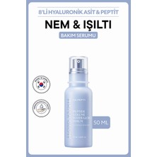 Dr. Pepti Peptide Volume Water Glow Serum - 8 Tip Hyaluronik Asit Peptit Seramid Içeren Yoğun Nemlendirici ve Işıltı Veren Köpüren Yüz Serumu 50 ml