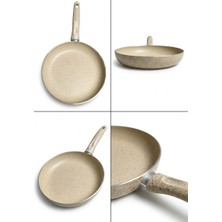 26 cm Granit Ta – Yapışmaz Yüzeyli, Ergonomik Saplı Ta
