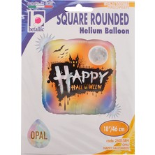 Vipfoni 18" Grabo Folyo Balon - Opal Happy Halloween