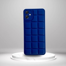 Ragy Samsung A05 Kılıf Puffer Şişme Kapitone Tasarımlı Kamera Korumalı Yumuşak Madlen Silikon Kılıf