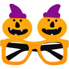 Vipfoni Turuncu Hayalet Halloween Gözlük