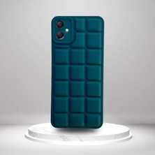 Ragy Samsung A05 Kılıf Puffer Şişme Kapitone Tasarımlı Kamera Korumalı Yumuşak Madlen Silikon Kılıf