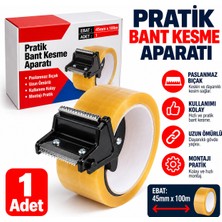Ergün Store Koli Bandı Kesme Aparatı 45X100 mt Koli Bantlarına Uyumludur 1 Adet