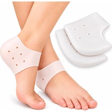 Sanal Trend 1 Çift Silikon Esnek Topuk Çorabı Topuk Yumuşatıcı Diken Çorabı Koruyucu Gömlek Tabanlık