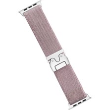 Trendexa Apple Watch 42MM Uyumlu Forest Kumaş Kordon - Lila