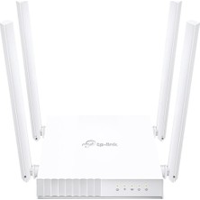 Tp-Link Archer C24 Dual Bant 4 Port Kablosuz Router AC750
