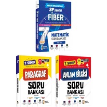 İSEM Yayıncılık 7. Sınıf Matematik, Paragraf ve Anlam Bilgisi Soru Bankaları 3 Kitap Güncel Bağlam Temelli Sorular