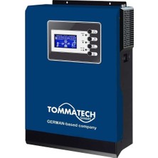 Tommatech MPPT1K-12MF 1 Kw 12 Volt Akıllı Tam Sinüs Mppt Inverter