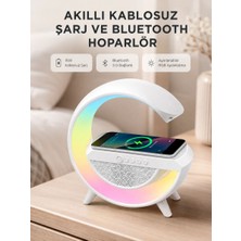Epilons Kablosuz Şarjlı Bluetooth Hoparlör Ve Gece Lambası – Nfc, Fm Radyo, Rgb Işık
