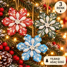 3 Lü Çam Ağacı Süsü