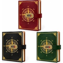 Marsilyan Özel Tasarım Şifreli Deri Defter  ALK3952