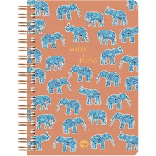 Le Color Utopia Spiralli Defter Düz Fil 17X24 cm