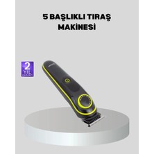 Marsilyan Erkek Bakım Seti – Kablosuz Şarjlı Tıraş Makinesi, Su Geçirmez ve Sessiz Motorlu