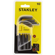 Stanley 0/69/253 Anahtar Takımı, Sarı/siyah, 10 Parça