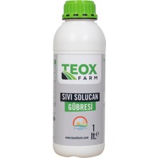 Teoxfarm Organik Sıvı Solucan Gübresi 1litre