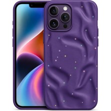 Microsonic Apple iPhone 16 Pro Max Kılıf Rippledots Mor