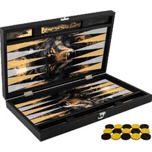 Magicool Özel Trendy Kurt Tasarımı Tavla