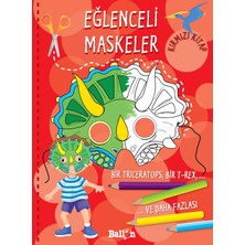 Marsilyan Eğlenceli Maskeler (Kırmızı Kitap)