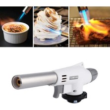 Bin1çeşit Çok Amaçlı Gaz Torch Çakmak 1300°C Mutfak ve Atölye Kullanımı