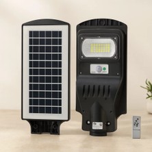 Çelik - Ticaret 100W 6500K Solar Sensörlü Sokak Lambası