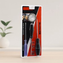 Çelik - Ticaret Çok Amaçlı Tornavida Seti (4 Parça) - Düz, Yıldız, Kontrol Kalemi, Elektrik Bandı