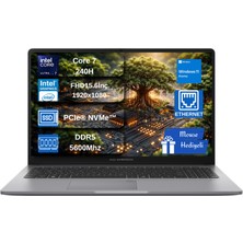 Asus Expertbook P1 P1503CVA Intel® Core™ 7 240H 48GB Ddr5 1tb SSD 15.6"fhd (1920 x 1080) 300NITS WIN11HOME Taşınabilir Bilgisayar+Mouse Hediyeli P1503CVAC716512G0DEXH09