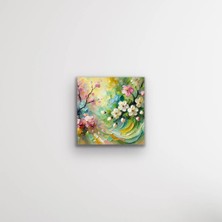 Solmazlar Online Ilkbahar Mevsimi Kanvas Tablo 60X60CM