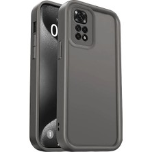 Çelik - Ticaret Xiaomi Redmi 10 2022 Uyumlu Kılıf Viera Silikon - Gri