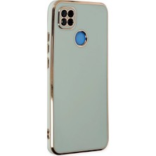 Çelik - Ticaret Xiaomi Redmi 9c Uyumlu Kılıf Volet Silikon - Açık Yeşil