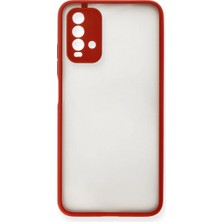 Çelik - Ticaret Xiaomi Redmi 9t Uyumlu Kılıf Montreal Silikon Kapak - Kırmızı